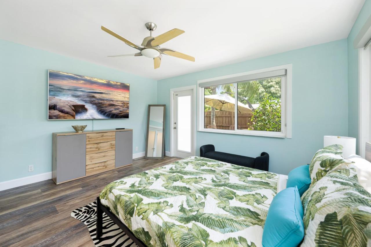 פורט לודרדייל Palms Retreat! Giant Heated Pool-Hottub-Firepit-5Min2Beach-Pets-Ev Chgr מראה חיצוני תמונה